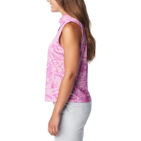 Columbia Super Tidal Tee Sleeveless Polo for Ladies - Picture 3 of 8
